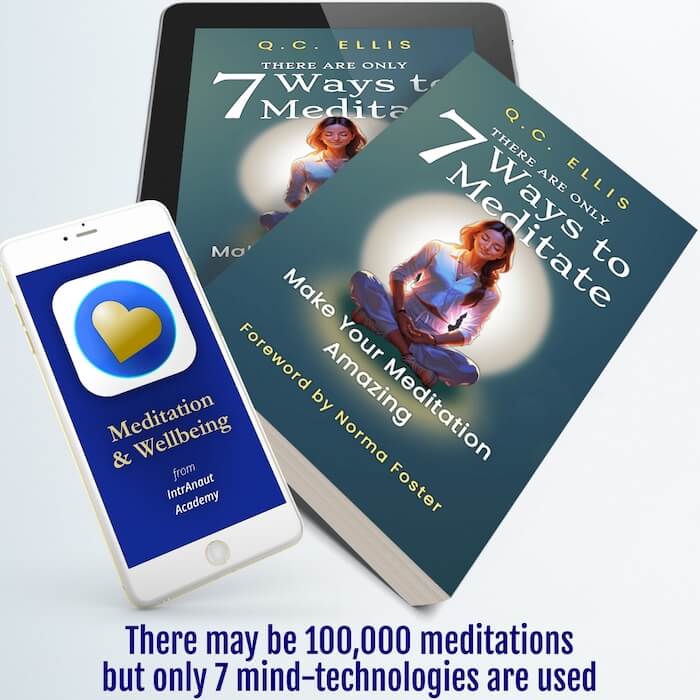 cover of the book & app for - 7 Ways to Meditate